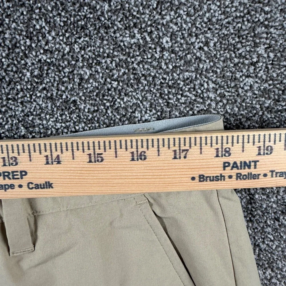 Adidas Ultimate 365‎ Golf Shorts 36x10 Tan Khaki Performance Stretch Waistband